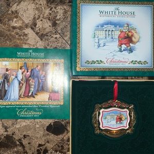 white house christmas ornament